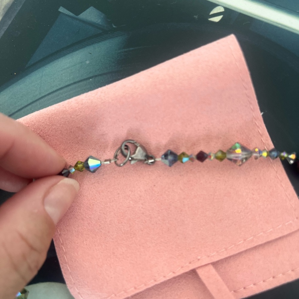 Handmade Swarovski Crystal Choker - Picture 3 of 7